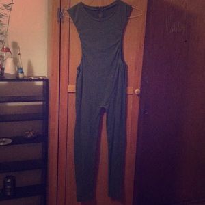 Spandex jump suit
